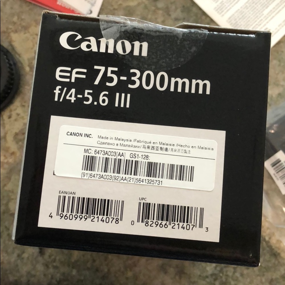 canon EF 75-300mm
